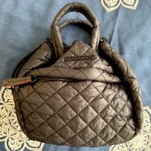 Mz Wallace bucket bag small black